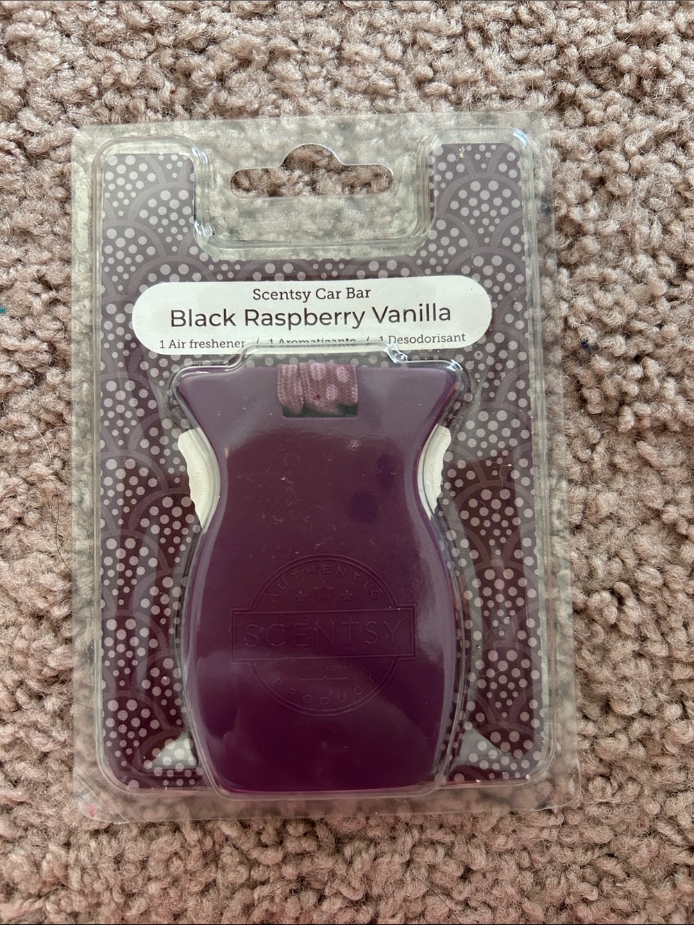 Scentsy Black Raspberry Vanilla Car Bar